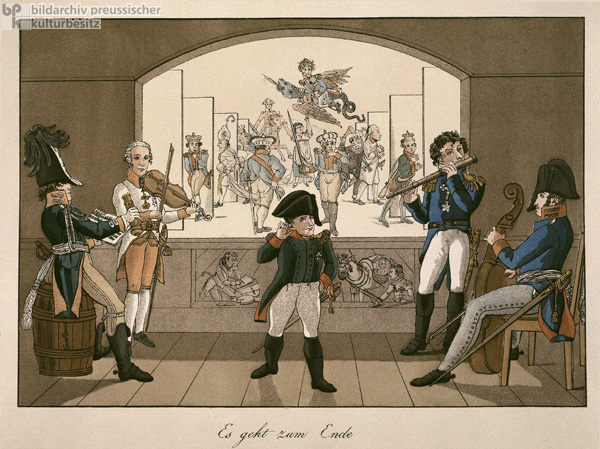 Das Ende des Napoleonischen Dramas (1814)